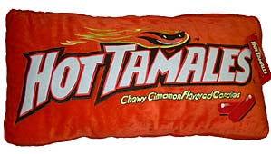 Hot Tamales Pillow Large - CandyFavorites