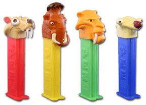 Ice Age Pez Dispensers - CandyFavorites