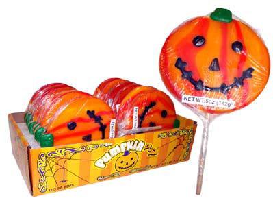 Jumbo Pumpkin Pops - CandyFavorites