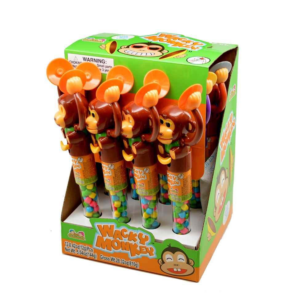 Kidsmania Wacky Monkey Lollipops - CandyFavorites