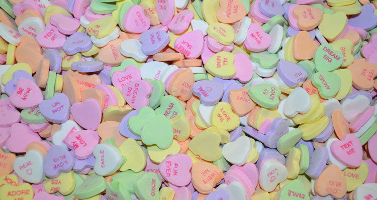 Large Conversation Hearts - CandyFavorites