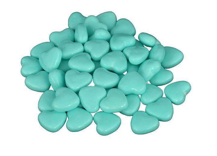 Light Blue Candy Hearts - CandyFavorites