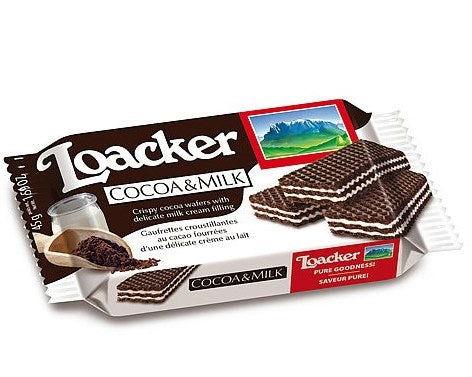 Loacker Cocoa & Milk Wafers - CandyFavorites