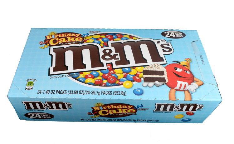 M&Ms® Birthday Cake - CandyFavorites