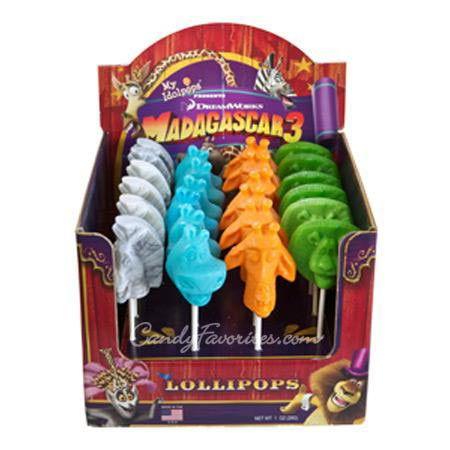 Madagascar Lollipops - CandyFavorites