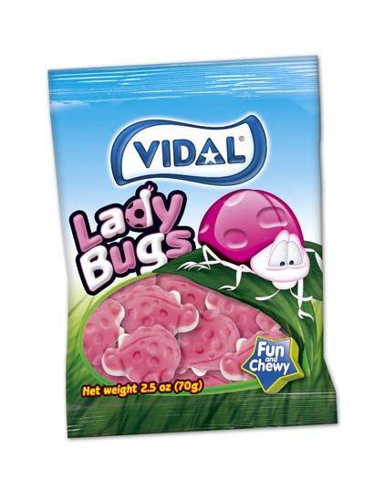 Marshmallow Lady Bugs - CandyFavorites