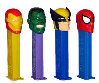 Marvel Pez Dispensers - CandyFavorites