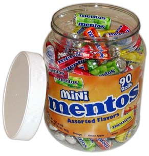 Mentos Mini Jar - CandyFavorites