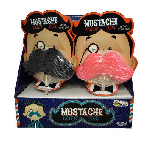 Mustache Candy Pops - CandyFavorites