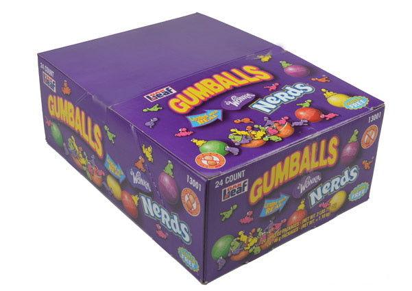 Nerds Filled Gumballs - CandyFavorites