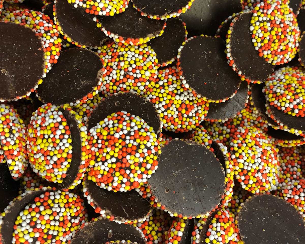 Nonpareils Dark Chocolate Halloween - CandyFavorites