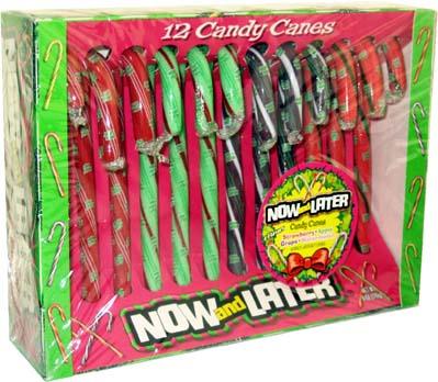 Now & Later Candy Canes - CandyFavorites