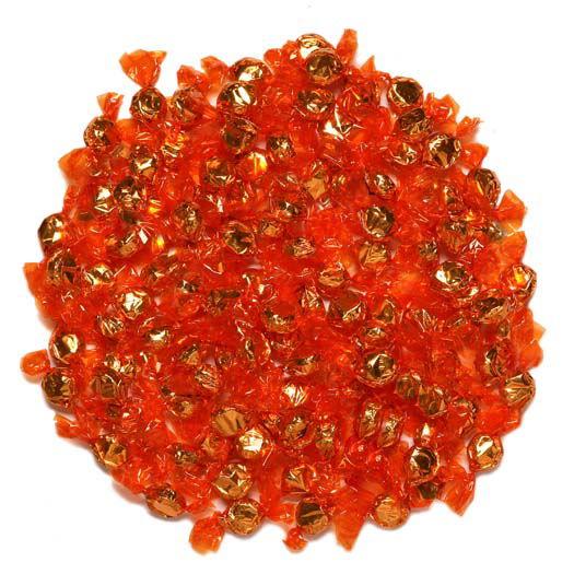 Orange Foil Wrapped Candy - CandyFavorites