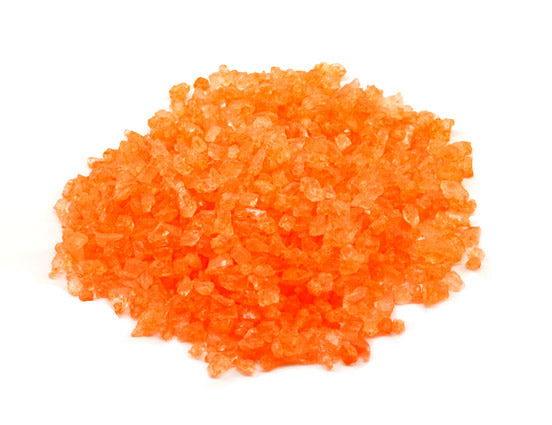 Orange Rock Candy Crystals - CandyFavorites