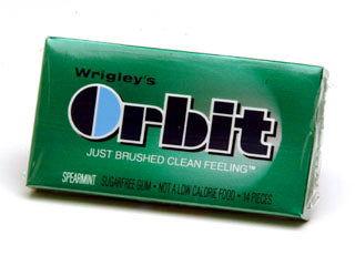 Orbit Spearmint Gum - CandyFavorites