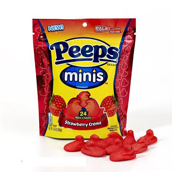 Peeps Minis Strawberry Creme - CandyFavorites