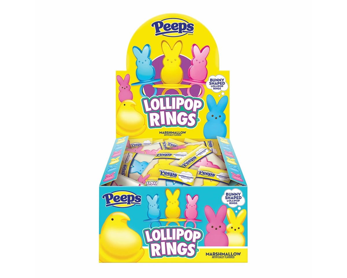 Peeps Single Lollipop Rings - CandyFavorites