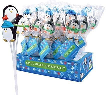 Penguin Lollipop Bouquet - CandyFavorites