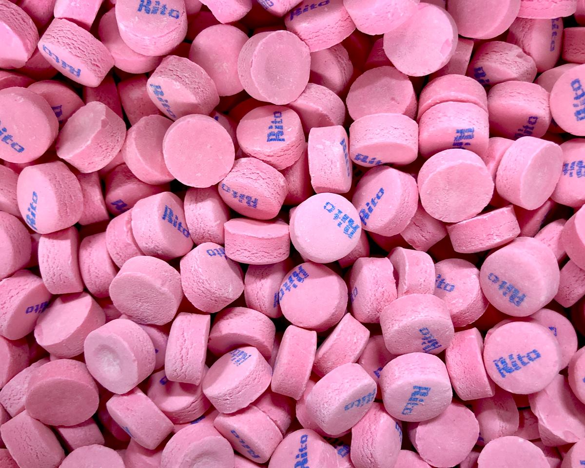 Pink Wintergreen Lozenges - CandyFavorites