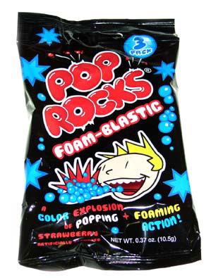 Pop Rocks Foam Blastic - CandyFavorites