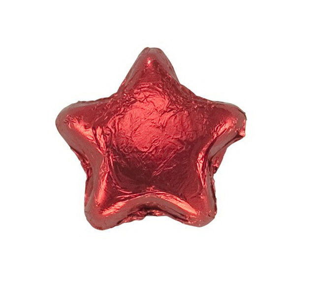 Red Chocolate Stars - CandyFavorites