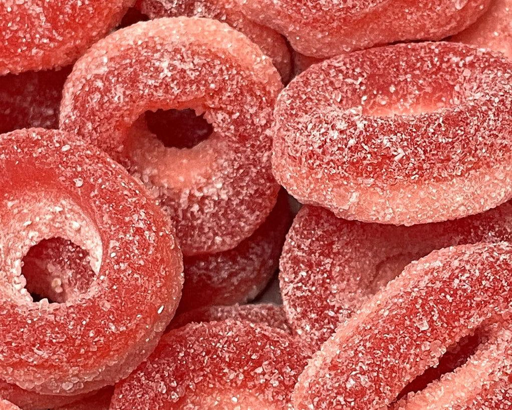 Ripe Watermelon Gummi Rings - CandyFavorites