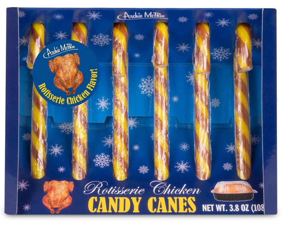 Rotisserie Chicken Candy Canes - CandyFavorites