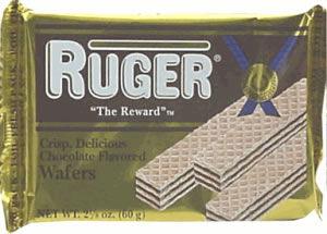 Ruger Wafers Chocolate - CandyFavorites