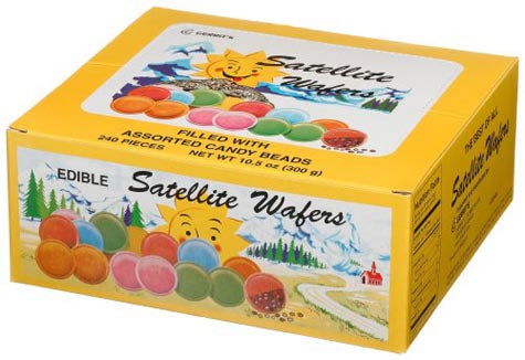 Satellite Wafers - CandyFavorites