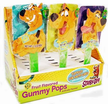 Scooby Gummy Pops - CandyFavorites