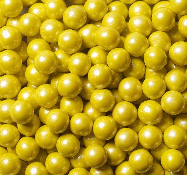 Shimmer Yellow Sixlets - CandyFavorites