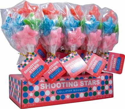 Shooting Stars Lollipops Bouquets - CandyFavorites