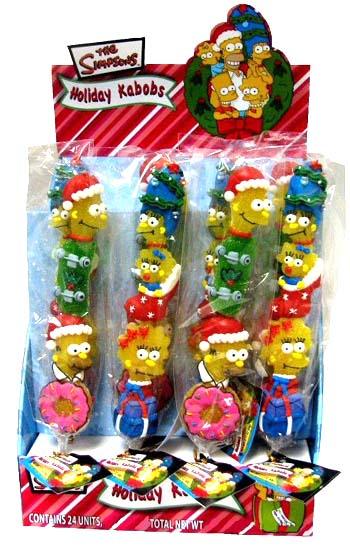 Simpsons Holiday Kabobs - CandyFavorites