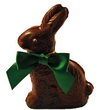 Sitting Chocolate Easter Rabbit - CandyFavorites