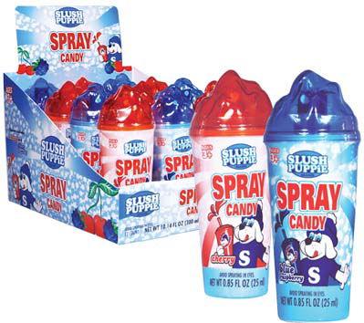 Slush Puppy Spray Candy - CandyFavorites