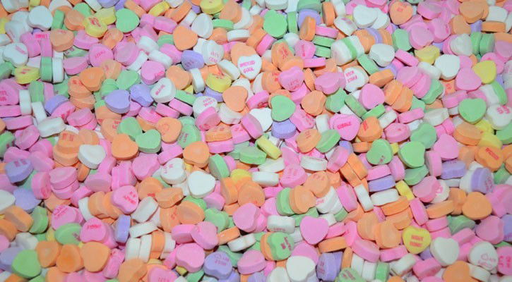 Small Conversation Hearts - CandyFavorites