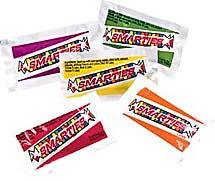 Smarties in a Pouch - CandyFavorites