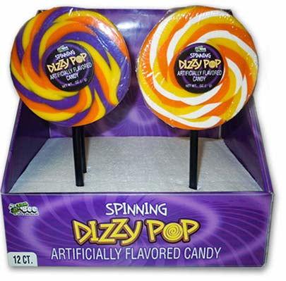 Spinning Dizzy Pops - CandyFavorites