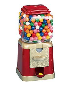 Square Top Gumball Dispenser - CandyFavorites