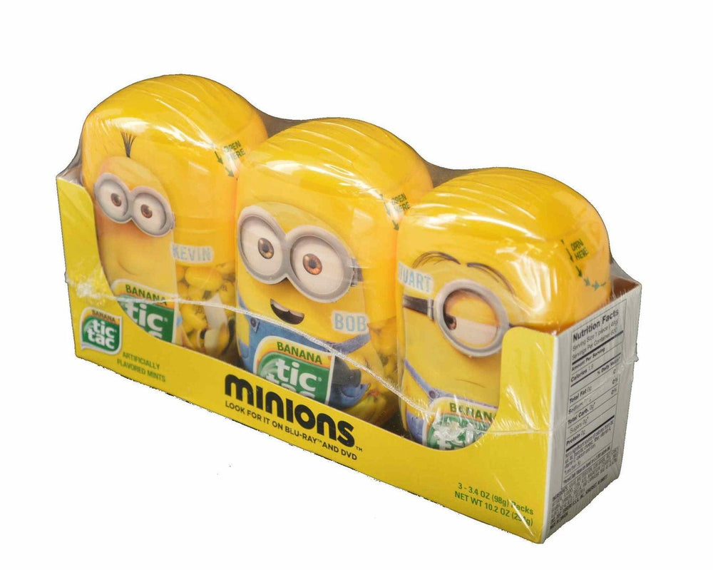 Tic Tacs Banana Minions - CandyFavorites