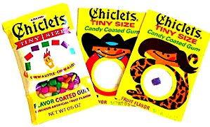 Tiny Chiclets Bubble Gum - CandyFavorites