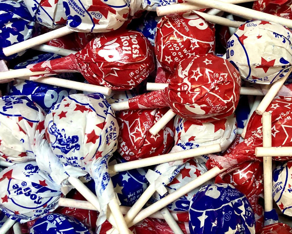 Tootsie Pops Patriotic - CandyFavorites