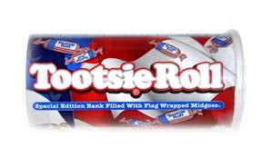 Tootsie Rolls Patriotic Bank - CandyFavorites