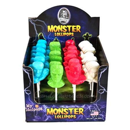 Universal Monsters Lollipops - CandyFavorites