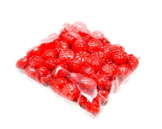 Unwrapped Red Raspberries Bags - CandyFavorites