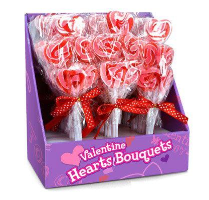 Valentine Heart Lollipop Bouquets - CandyFavorites