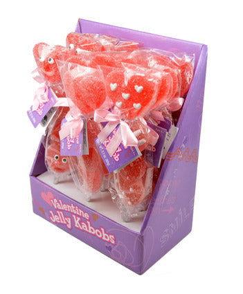 Valentine Jelly Kabobs - CandyFavorites