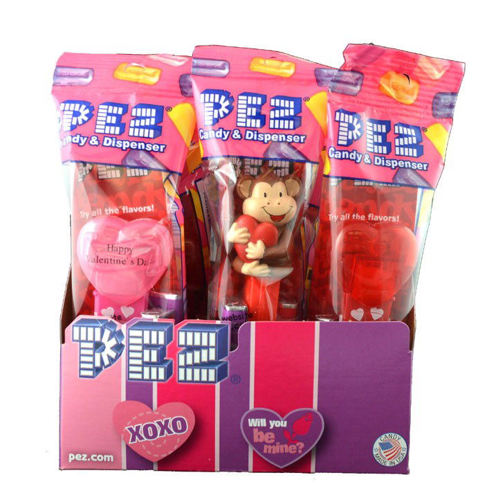 Valentine Pez Dispensers - CandyFavorites