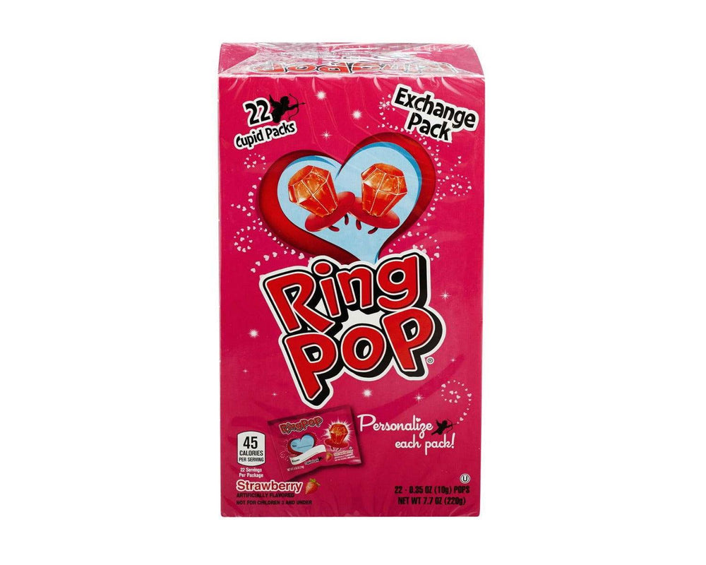 Valentine Pink Ring Pop - CandyFavorites