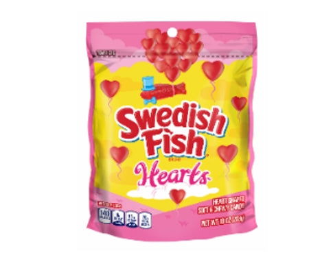 Valentine Swedish Fish Hearts - CandyFavorites